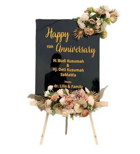 Papan Bunga Akrilik Gogodeso